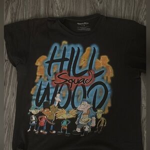 Black and multi-coloured Hillwood Squad T-shirt